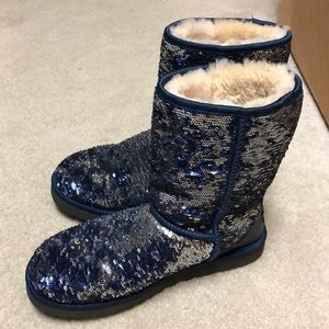Ugg short sparkle boots